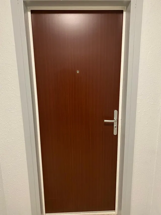 Porte blindée finition bois